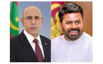 Le Président de la République adresse un message de félicitation à son homologue sri lankais