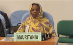 La déléguée de la Mauritanie auprès de l’Union africaine représente la Première Dame à une réunion de l’Organisation des Premières Dames d’Afrique