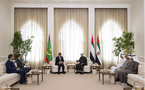 Le Premier ministre remet un message écrit du Président de la République au Président des Emirats Arabes Unis