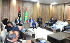 Le président de l’Assemblée nationale reçoit une délégation libyenne conduite par le président du Haut Conseil d’État