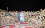 Le président de la République participe à un Iftar avec les soldats de la base militaire de Lemreiya