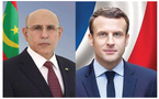 Le Président de la République reçoit un appel téléphonique du Président français