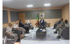 Le ministre de la Défense reçoit le général commandant le commandement africain des armées françaises Le ministre de la Défense reçoit le général commandant le commandement africain des armées françaises