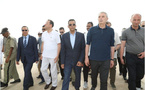 Le ministre de la Pêche et son homologue turc visitent le marché aux poissons de Nouakchott Le ministre de la Pêche et son homologue turc visitent le marché aux poissons de Nouakchott