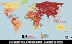 Classement annuel de Reporters Sans Frontières (RSF) : la Mauritanie rétrograde de 17 places