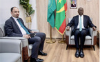 Le ministre des affaires étrangères reçoit l’ambassadeur d’Algérie