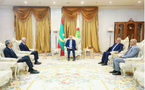 Le Président de la République reçoit le Président de la Chambre des représentants du Maroc