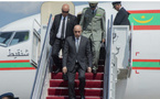 Le Président de la République arrive à Washington