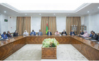 Le Président de la République rencontre les membres de la direction de la campagne du candidat mauritanien élu à la présidence du Groupe de la BAD
