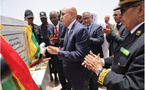 Le Président de la République pose la première pierre de la construction d’une école d’enseignement technique et de formation professionnelle aux techniques de l’information et de la communication