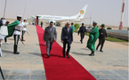 Le Président de la République de retour à Nouakchott après avoir supervisé l’inauguration et la pose de la première pierre d’installations de développement et de services à Nouadhibou