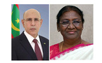 Le Président de la République félicite la Présidente de la République de l’Inde