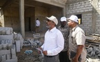 Le Délégué général de “Taazour” s’informe de l’avancement des travaux de construction d’installations éducatives dans les wilayas de Nouakchott.