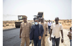 Le ministre de l’Équipement inspecte certains axes routiers dans les trois wilayas de Nouakchott