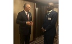 Le ministre des Affaires étrangères rencontre le conseiller principal du président américain