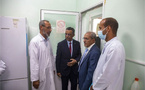Le ministre de la Santé visite des installations sanitaires
