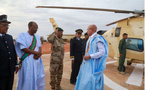 Le Président de la République arrive à Timbédra