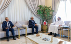 Le ministre des Affaires économiques discute des moyens de renforcer la coopération avec le ministre d’État qatari au ministère des Affaires étrangères
