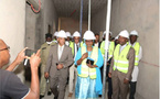 Visite de terrain du ministre de la Santé au Centre national de transfusion sanguine en construction à Nouakchott