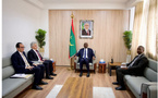Le ministre des Affaires étrangères reçoit l’ambassadeur d’Égypte