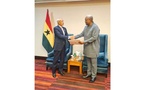 Le ministre de la Défense remet un message écrit du président de la République à son homologue ghanéen