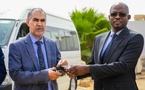 TAAZOUR livre quatre bus au Centre de formation et de promotion sociale à Nouakchott