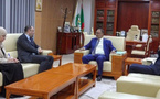 Le président de l’union nationale du patronat discute avec l’ambassadeur d’Algérie de la coopération économique et commerciale entre les deux pays