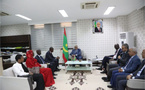 Le ministre des Affaires économiques reçoit une délégation de la Fondation africaine de Soutien Juridique