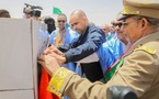 Le Délégué général de TAAZOUR, SIDI Moulaye Zeine, inaugure deux barrages dans la commune d’El Baten, dans la moughataa de Oualata