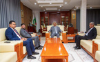 Le président de l’Union nationale du patronat mauritanien reçoit l’ambassadeur de Libye