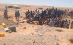 Tiris Zemour : plusieurs associations d’orpailleurs manifestent à Zouerate pour protester contre leur expulsion d’une zone près de Bir Moghreïn