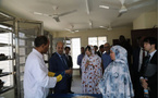 Une délégation japonaise visite le centre de réadaptation et de formation aux métiers de pêche de Nouakchott