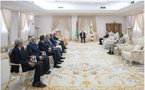 Le Président de la République reçoit les présidents des Sociétés arabes du Croissant-Rouge