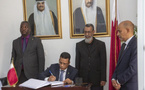 Le ministre des Affaires islamiques signe le registre de condoléances à l’ambassade de l’État du Qatar