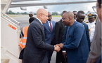 Le Président de la République arrive à Freetown en République de Sierra Leone