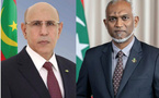 Le Président de la République félicite le Président des Maldives