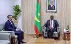 Le ministre des Affaires étrangères reçoit l’ambassadeur de France