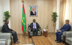 Le ministre des Affaires étrangères reçoit le point focal du Comité international de la Croix-Rouge en Mauritanie