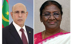 Le Président de la République adresse ses félicitations à la Présidente de l’Inde