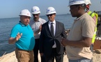 Nouadhibou: Le Directeur Général du Port s'informe de l'état d'avancement des travaux de réhabilitation du quai commercial