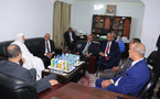 Le président du Haut Conseil des fatwas et des Recours gracieux examine avec le ministre d’État, doyen de la Grande Mosquée d’Algérie, les moyens de renforcer la coopération scientifique et religieuse