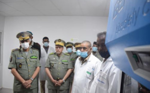 Inauguration à l’Hôpital militaire d’une unité intégrée de haute technologie pour le dépistage de la Covid-19