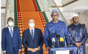 Ministre malien des Affaires étrangères : "Je suis venu porteur d’un message du Président de la Transition à son grand frère son Excellence le Président de la République"