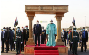 Arrivée du Président de la République à Banjul