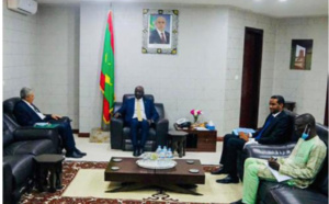 Le ministre des Affaires étrangères reçoit l'ambassadeur du Brésil en Mauritanie