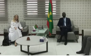 Le ministre des Affaires économiques reçoit l’ambassadrice des États-Unis en Mauritanie