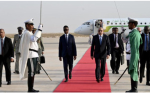 Le Président de la République regagne Nouakchott en provenance de Dakar