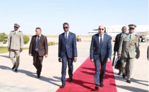 Le président de la République regagne la capitale en provenance du Caire