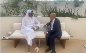 Le Président de la République s’entretient avec L’Émir du Qatar