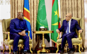 Le président de la République s’entretient en privé avec son homologue congolais
